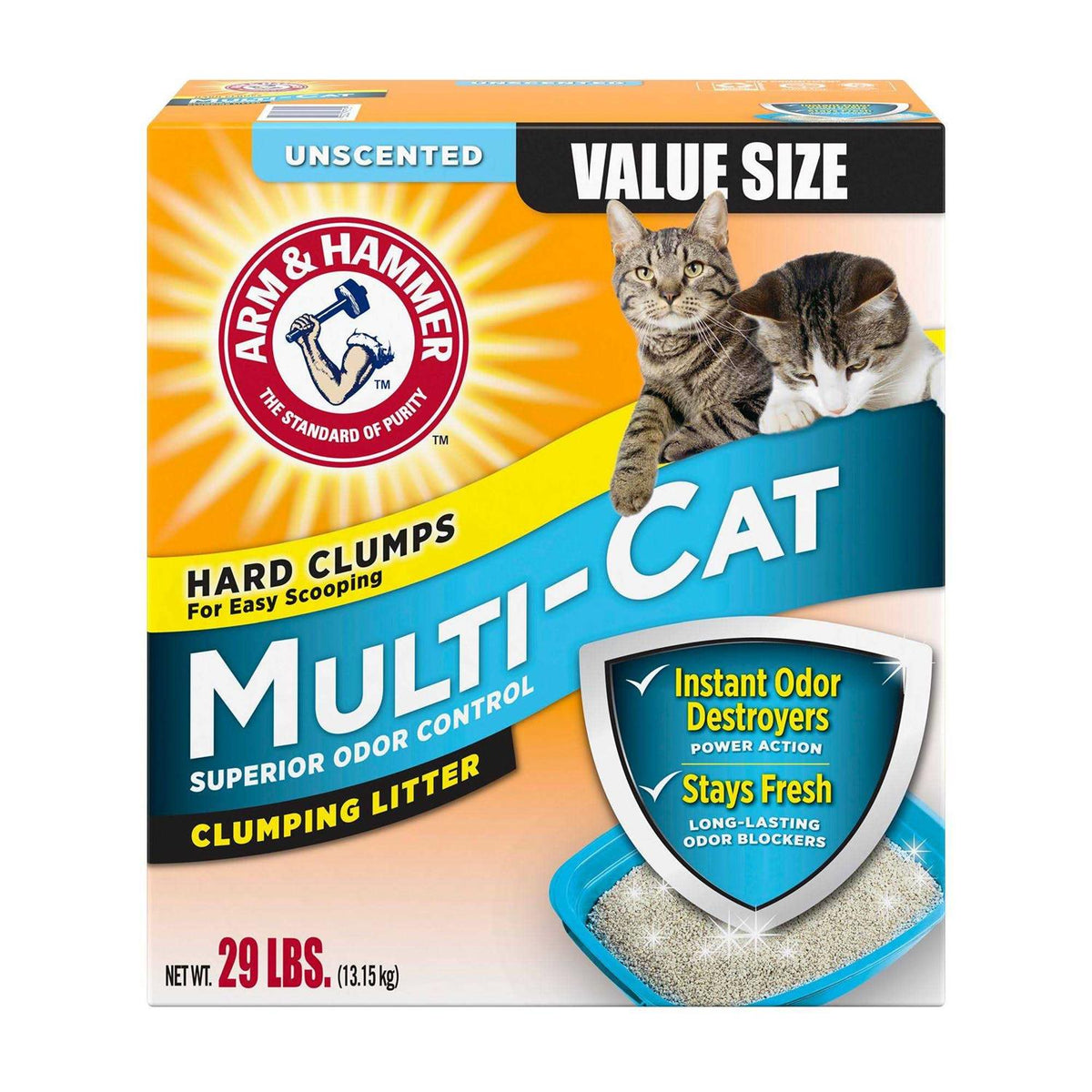 Multi Cat Clumping Litter Unscented U1270