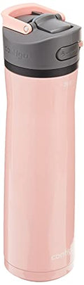 24oz Stainless Steel Water Bottle with Straw & Handle Dual Insulated (Pack of 2) T548408