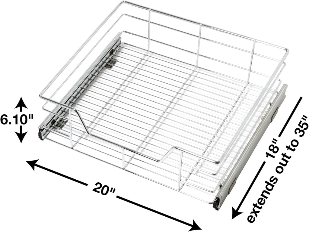 Extra Large Tall Pull-Out Cabinet Organizer V447