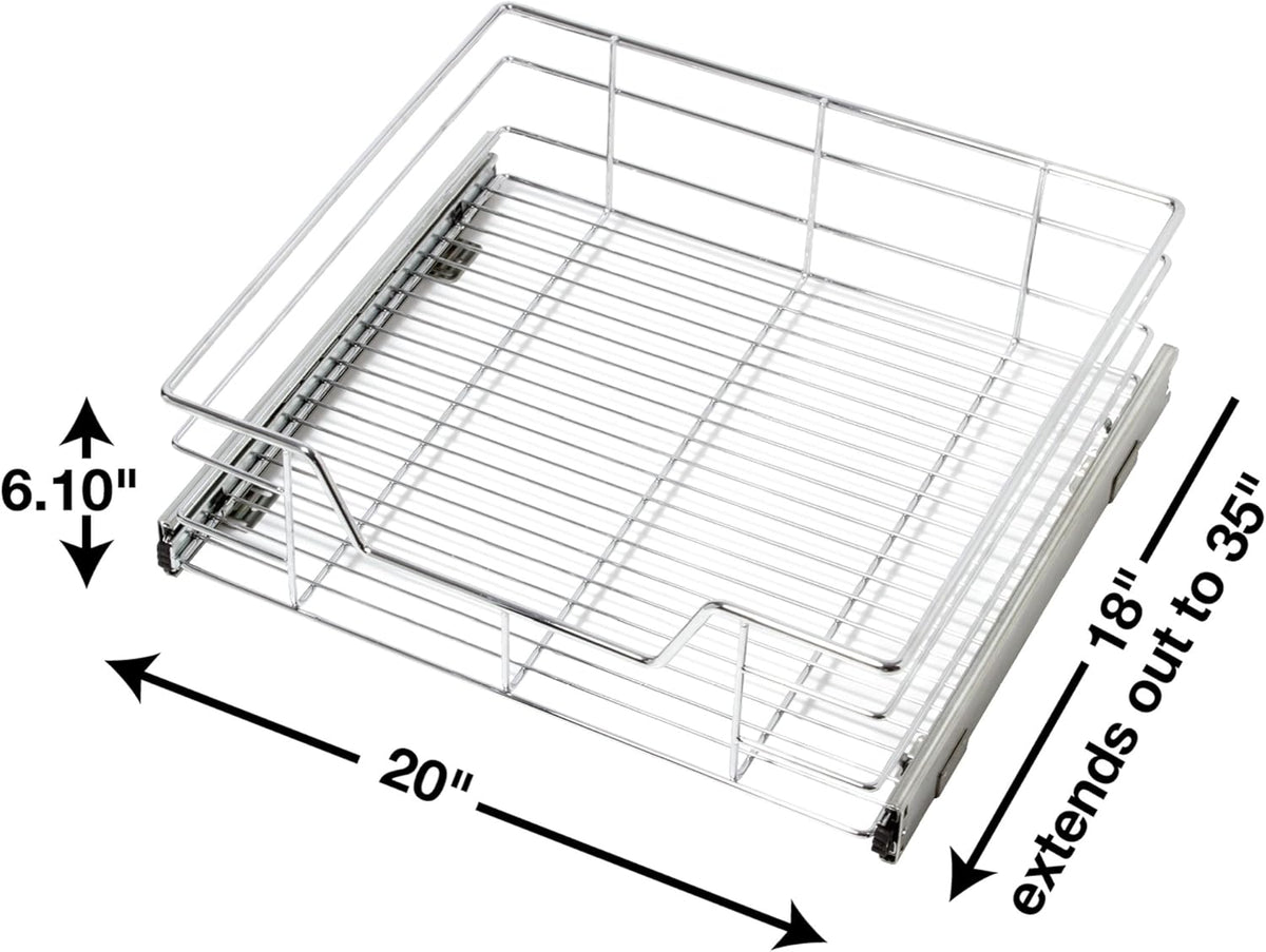 Extra Large Tall Pull-Out Cabinet Organizer V447