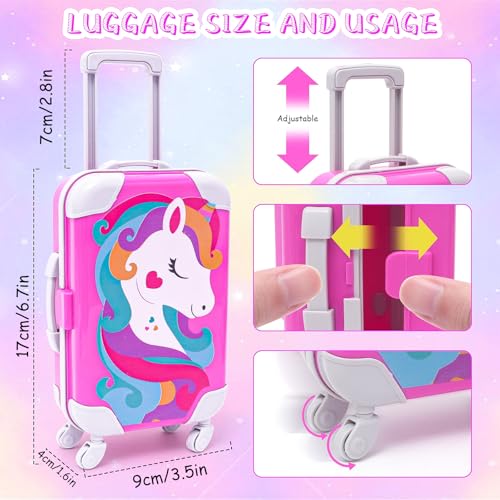 18 Inch Doll Travel Set Including Suitcase Luggage and Dress J140