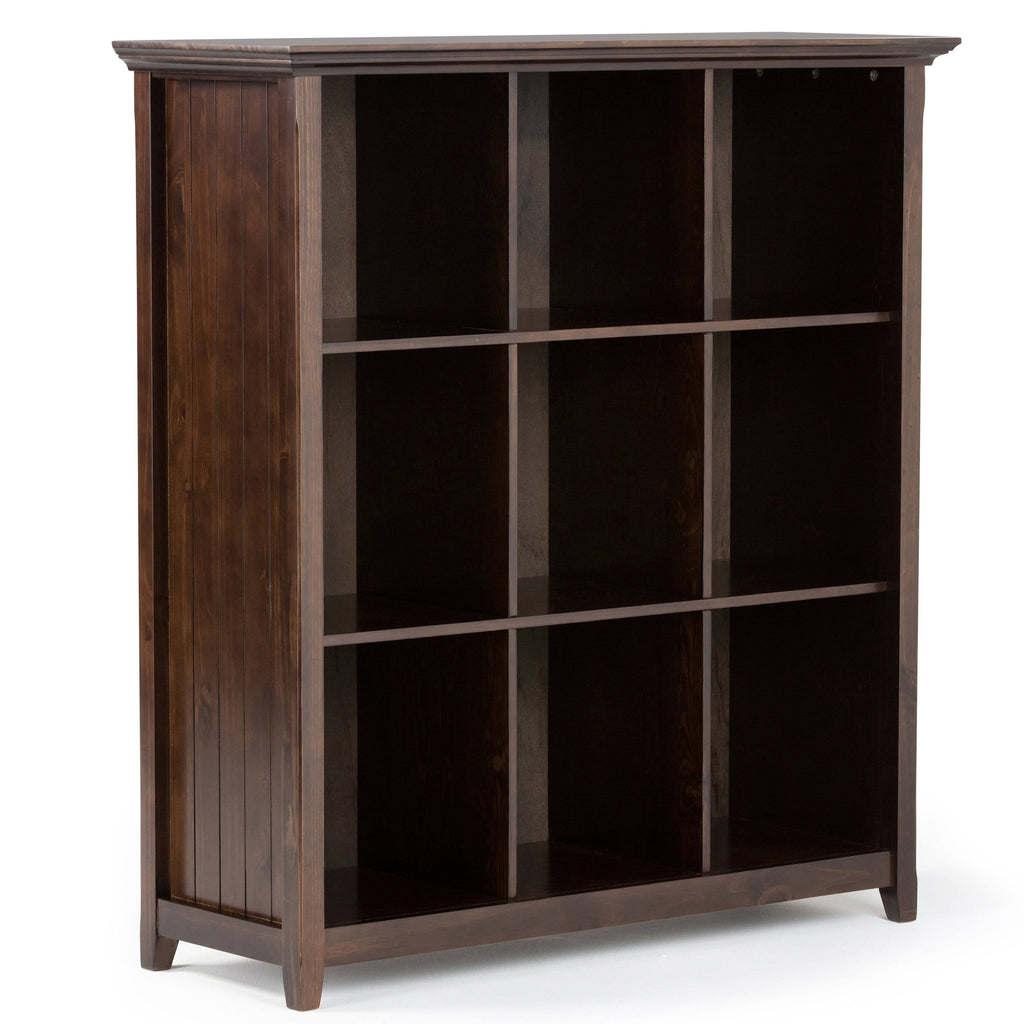 9 Cube Bookcase & Storage Unit Tobacco Brown F53156