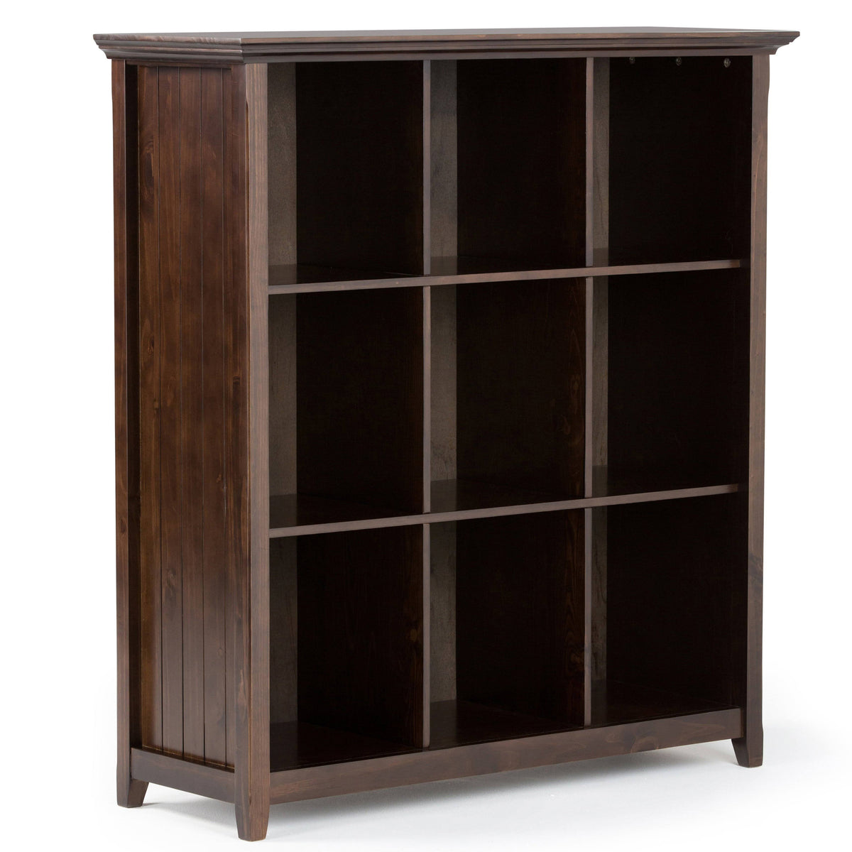 9 Cube Bookcase & Storage Unit Tobacco Brown F53156