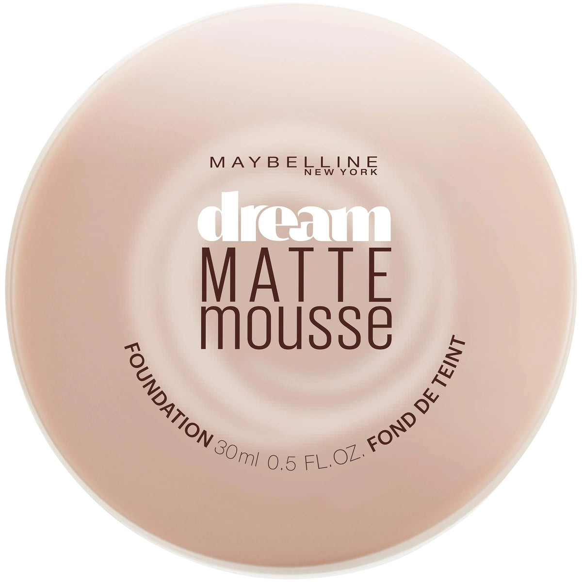 Dark Matte Mousse Foundation [Pack of 2, 0.64 Oz] U8720