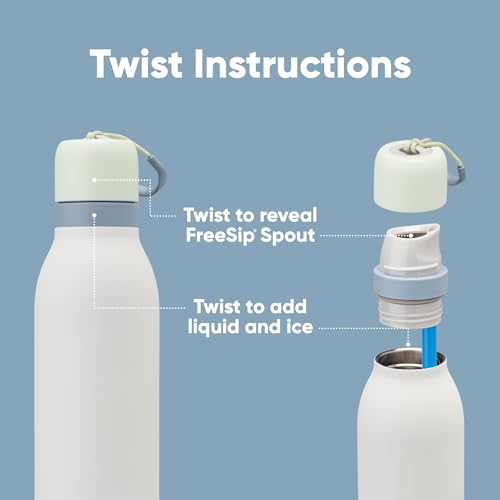 24-oz Insulated Stainless Steel Water Bottle I672