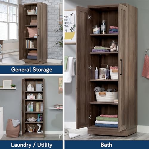 Kitchen Pantry Storage Cabinet with Adjustable Shelves Q343