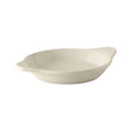 11 oz. Eggshell Round China Egg Dish - 12/Case Y153021