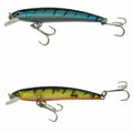 56 Pcs Mixed Minnow Fishing Lures Bass Baits Crankbaits Tackle Z244