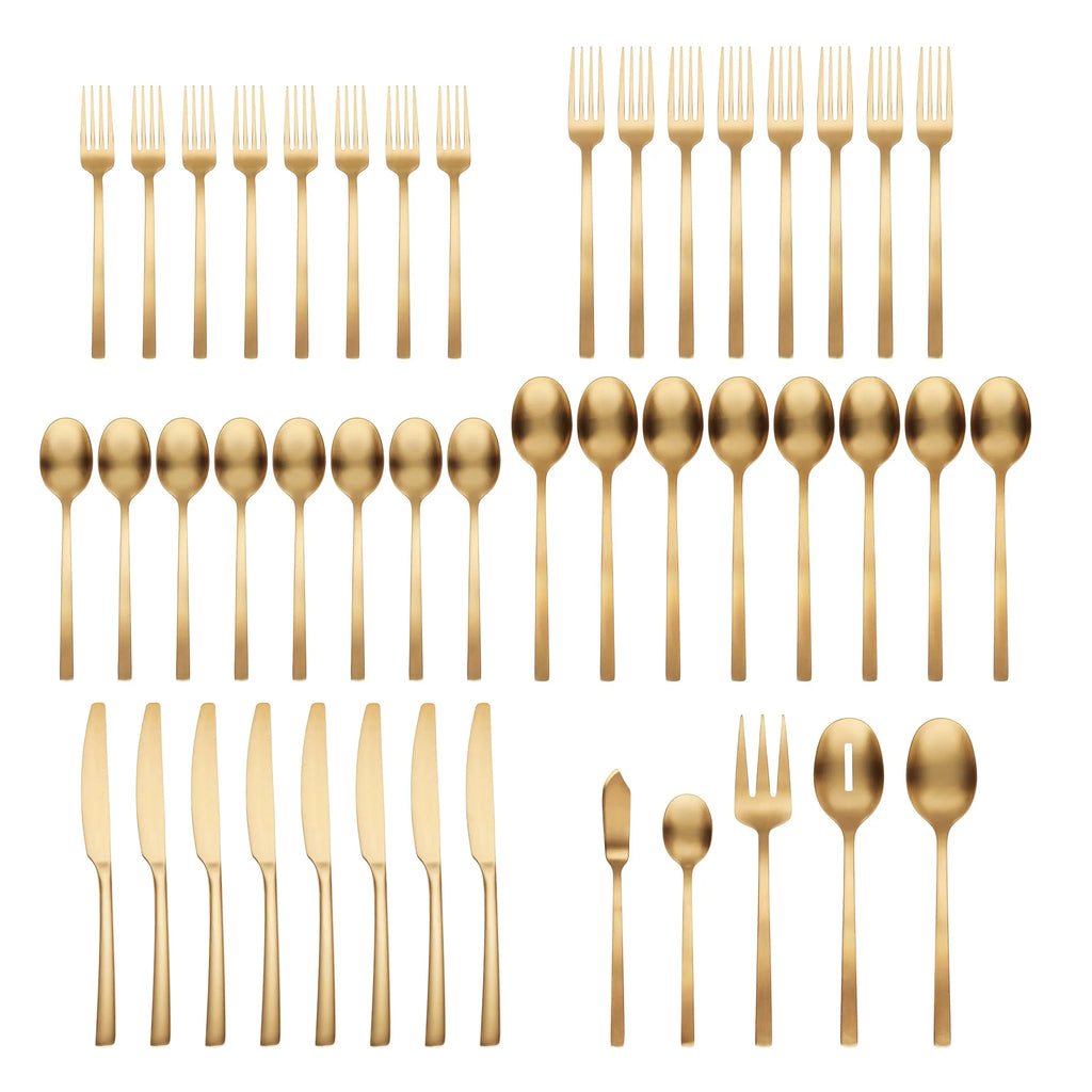 45-Piece Satin Flatware Set Y7335