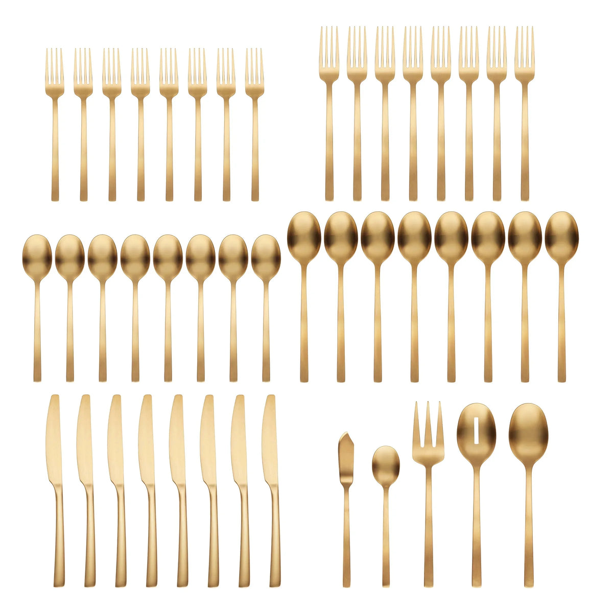 45-Piece Satin Flatware Set Y7335