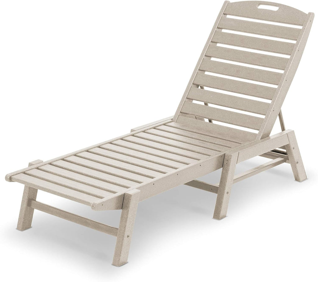 Teak Stackable Chaise A23008