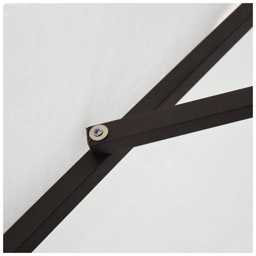 9 ft Aluminum Tilt Crank Lift Patio Umbrella E795947