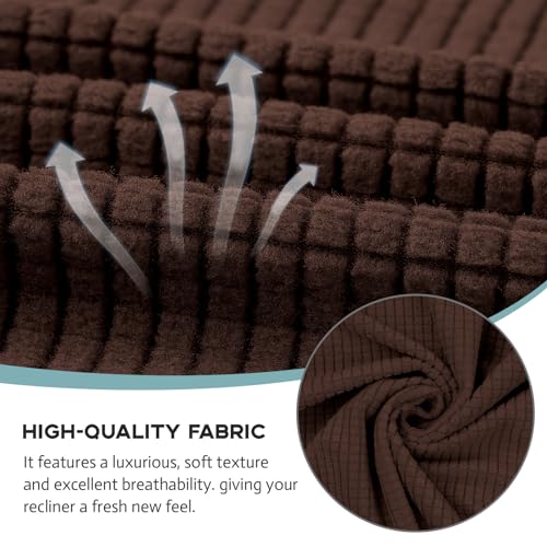 Light Grey Recliner Chair Cover Furniture Protector P387