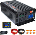 1000 watt Pure Sine Wave Inverter 24v dc to ac 120v with LCD Display D2282