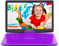 17.9" Portable DVD Player with 15.6" HD Swivel Screen, Blue X63111