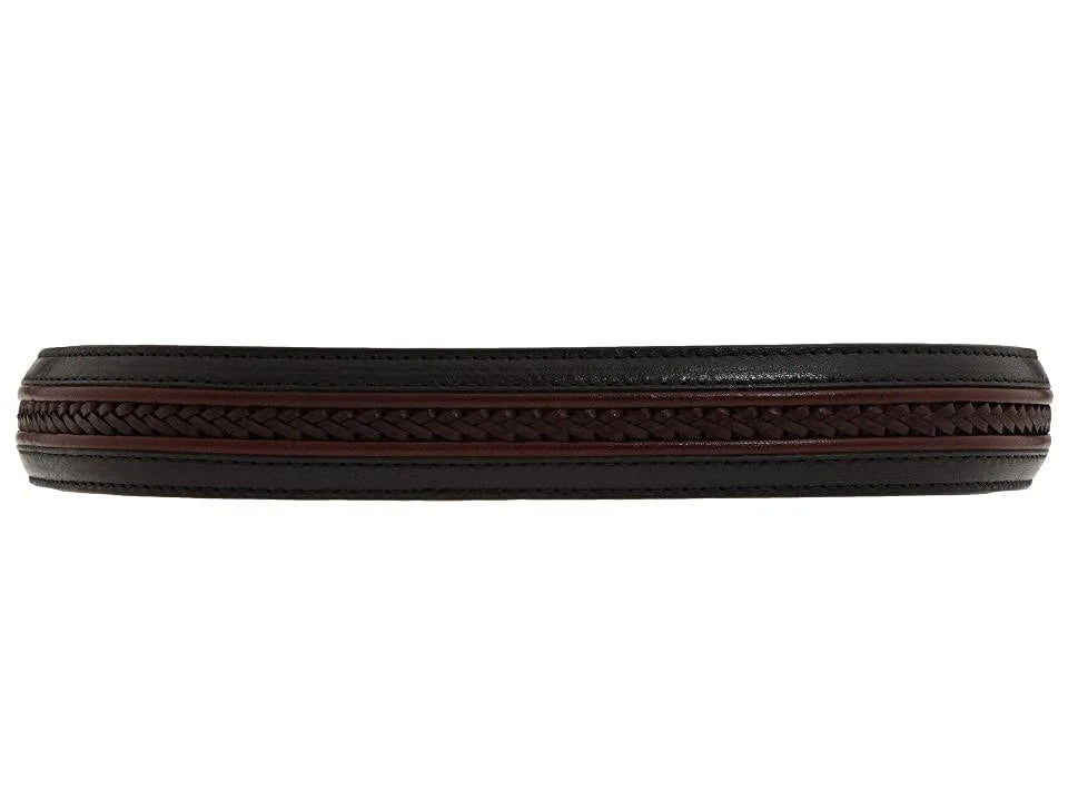 Black-Brown Black Lace Belt Size 44 L905