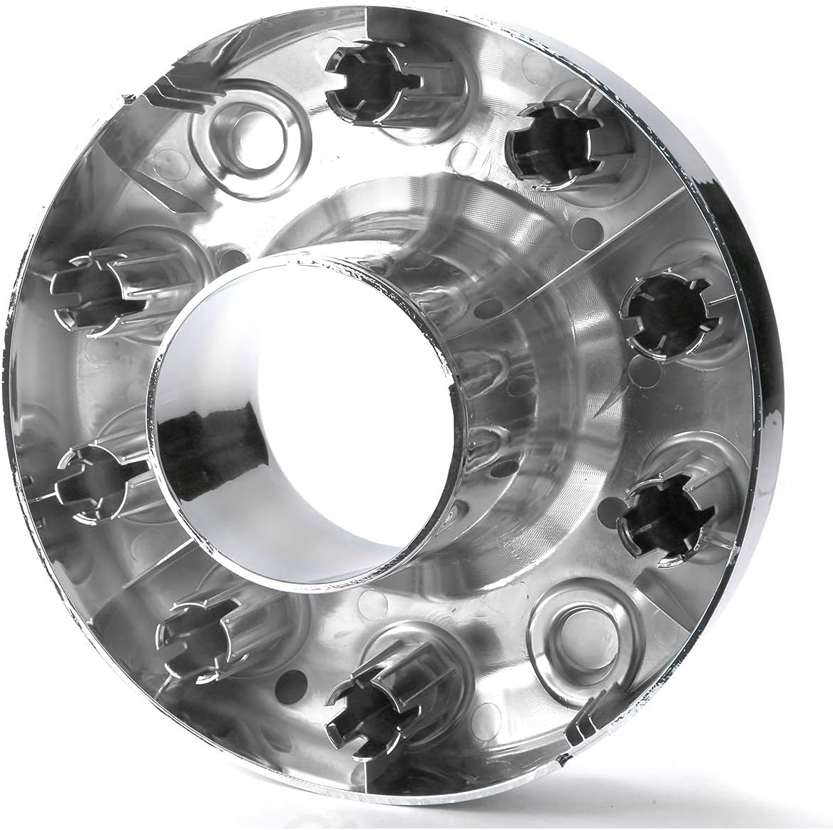 19.5 Inch 10-Lug Front Wheel Hub Center Caps Pair Y7865