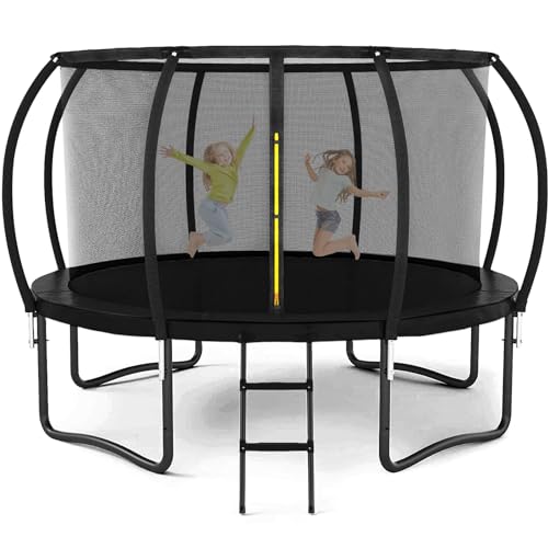 12FT 14FT 15FT 16FT Trampoline with Enclosure Net L103