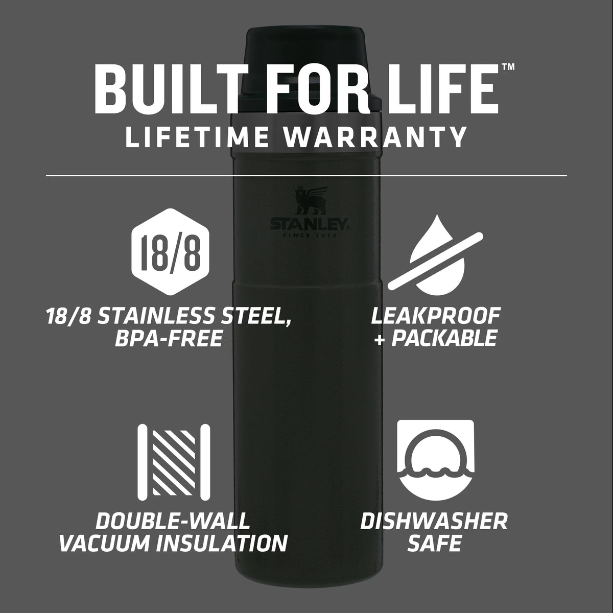 Stanley Classic Trigger-Action Travel Mug X52833