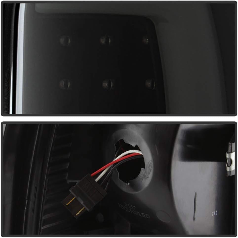 Black Smoke LED Tail Lights W121