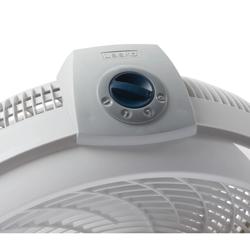 20 Air Circulator Floor Fan with Wall Mount Option, White J125045
