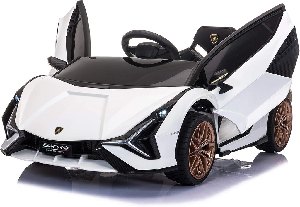 Red Licensed Lamborghini Sian 12V Electric Ride On Car with Parent Remote Control B831