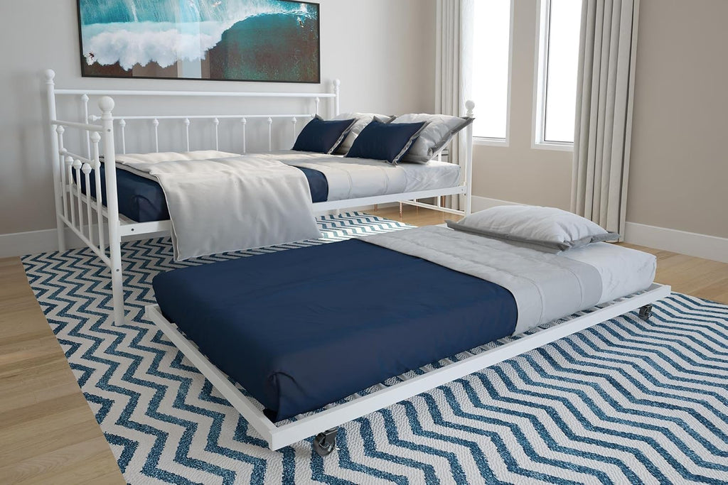 Twin Size Metal Canopy Bed Frame Z939