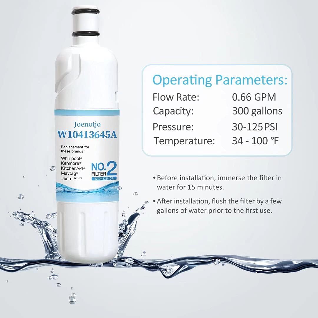 3 Packs Water Filter Replacement U103
