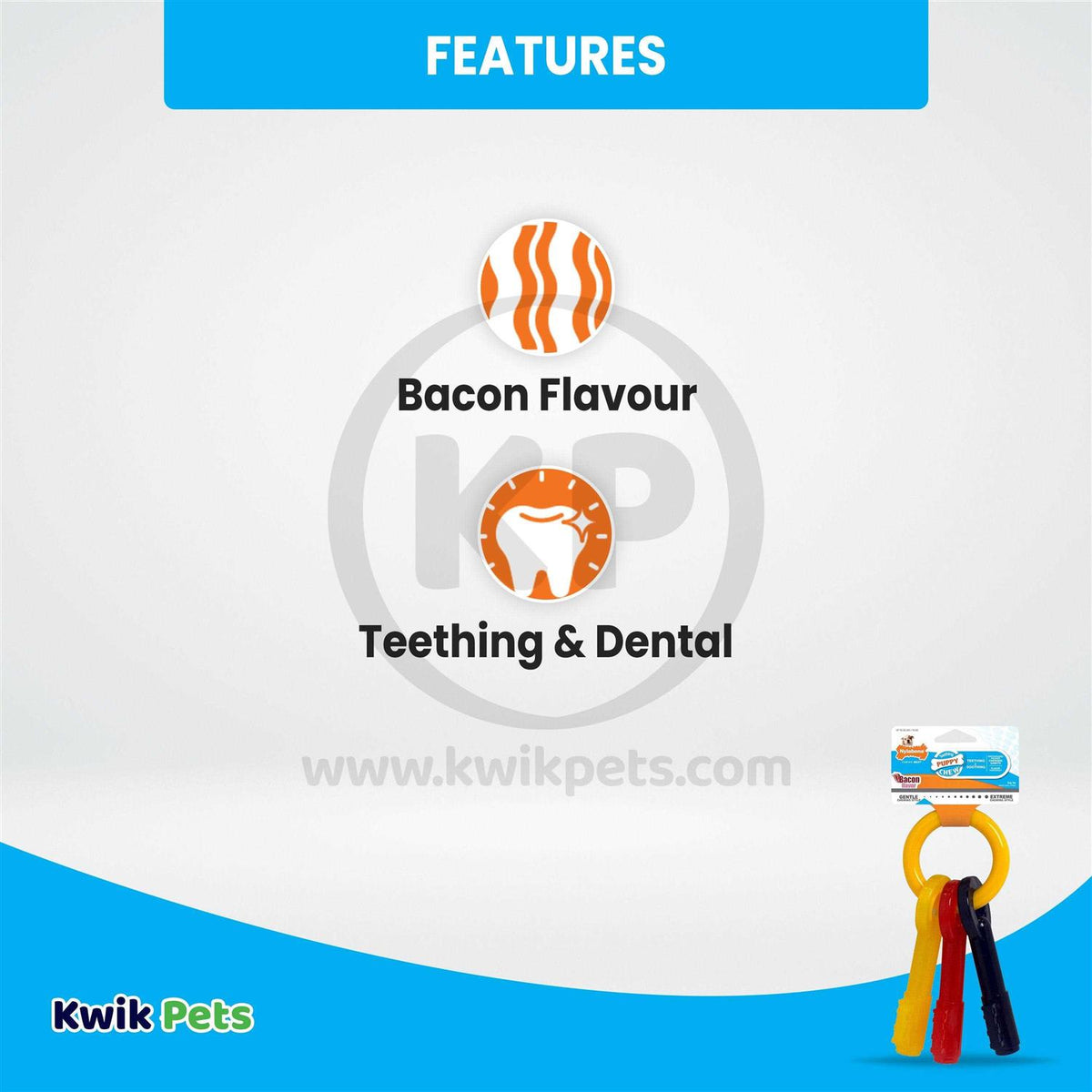 Puppy Chew Teething Keys F292