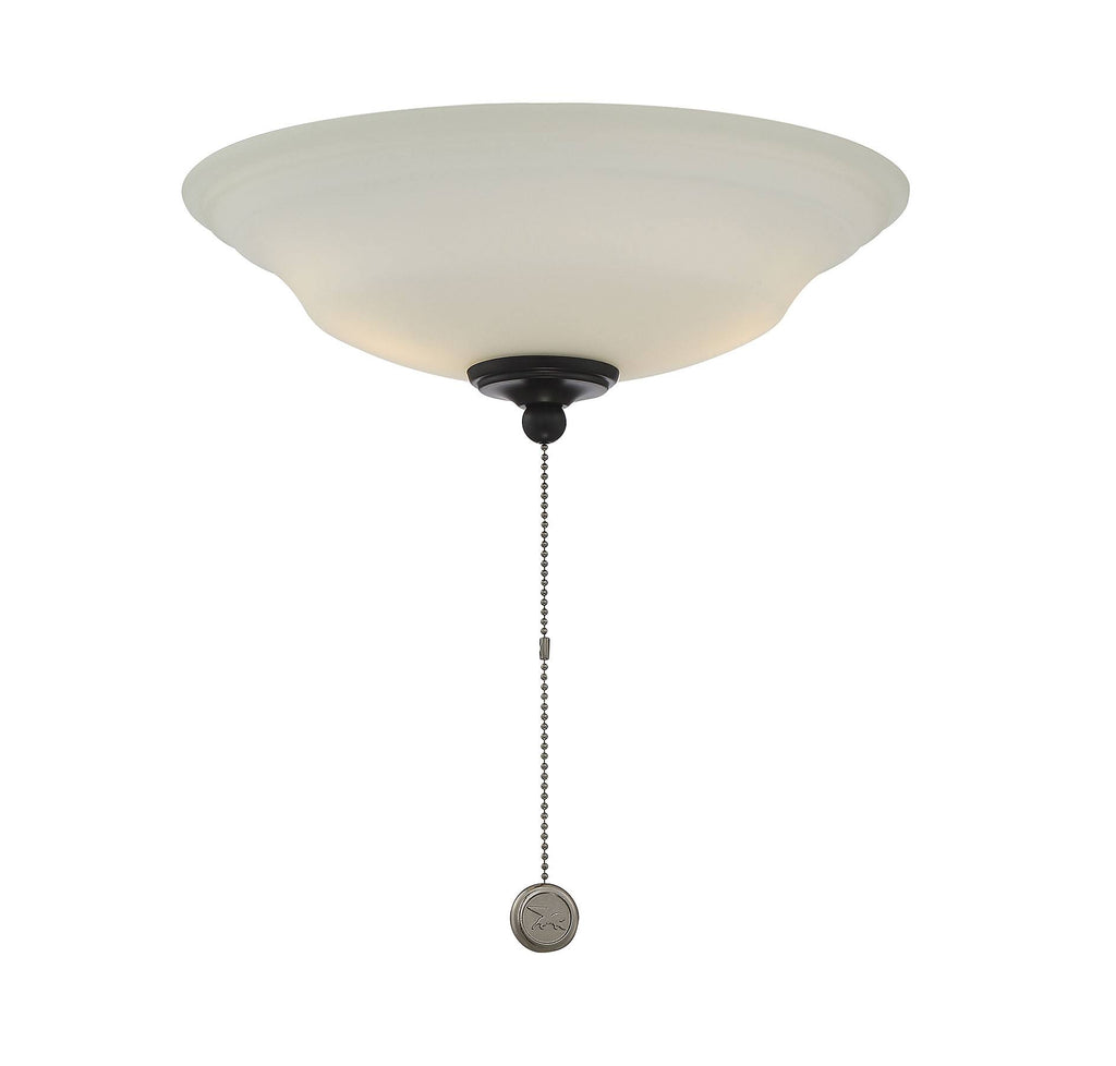 Matte Black Fan Light Kit P715461