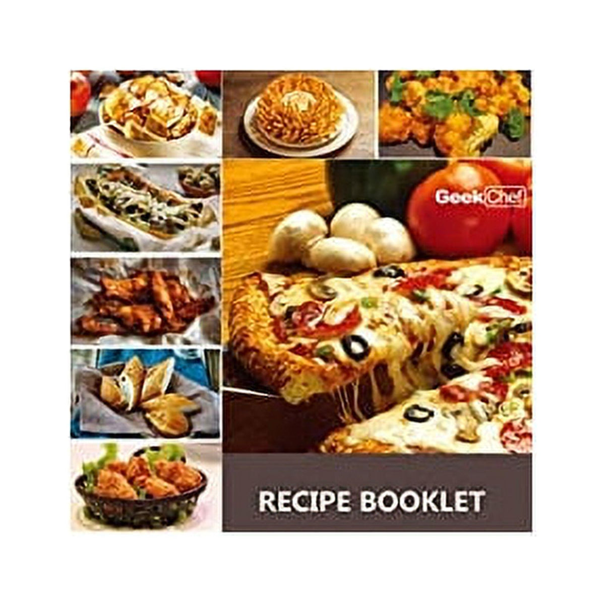 Black 16-in-1 Digital Air Fryer Oven with Rotisserie and Dehydrator V287412