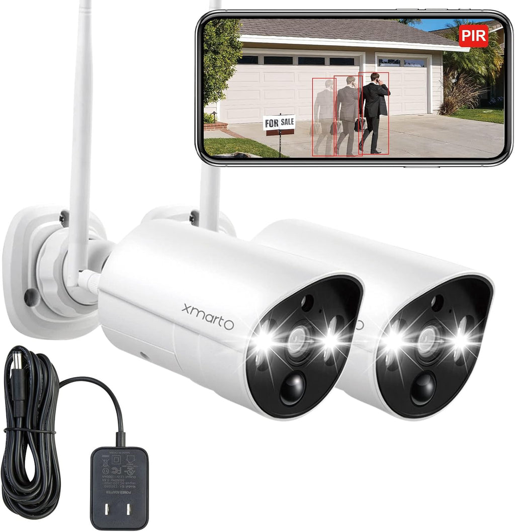8CH 2K HD Wireless Security Camera System with 1TB HDD Q43537