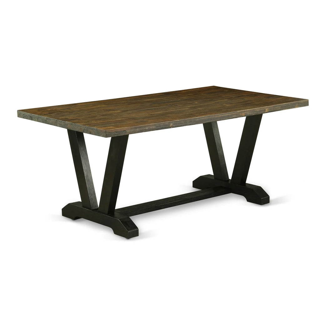 7-Piece Wood Dining Table Set B272686