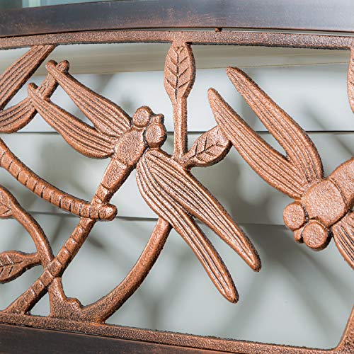 Cast Iron Metal Garden Bench X65138