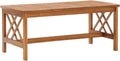 Solid Acacia Wood Coffee Table U71646