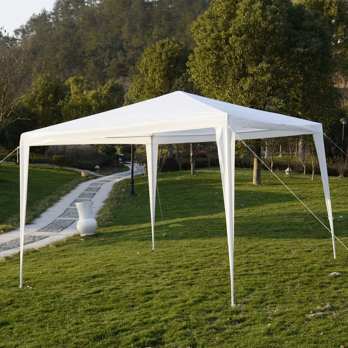 10'x10' Heavy Duty Outdoor Pavilion Tent White U727