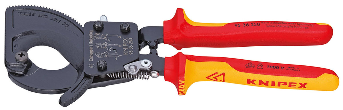Insulated Ratchet Cable Cutter Q5166
