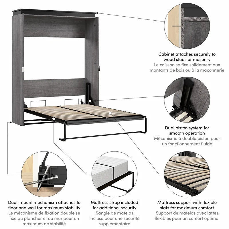 Queen Murphy Bed J831310