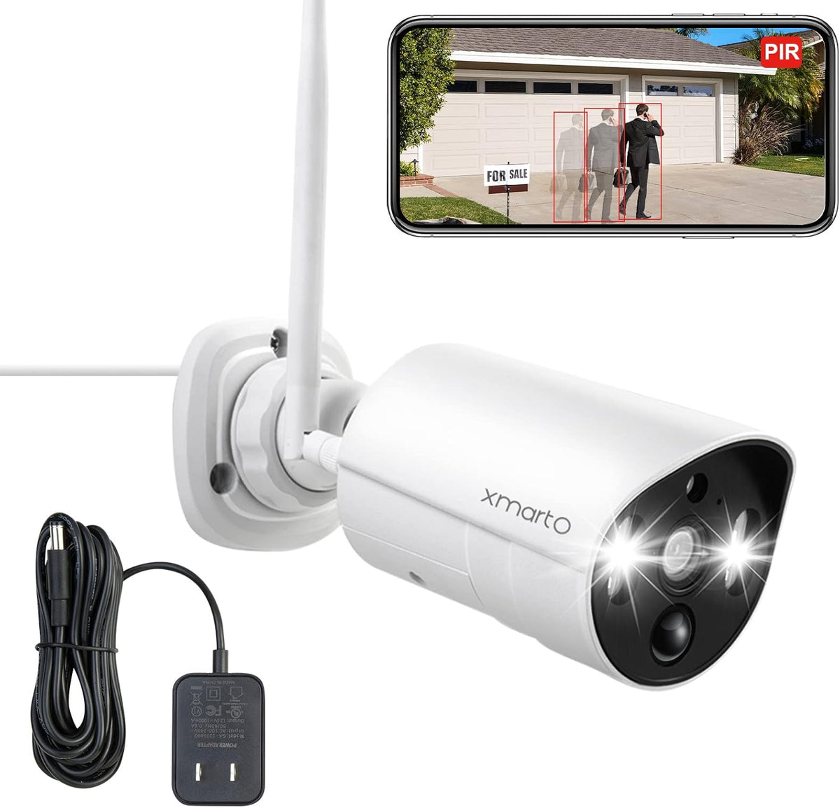 8CH 2K HD Wireless Security Camera System with 1TB HDD Q43537