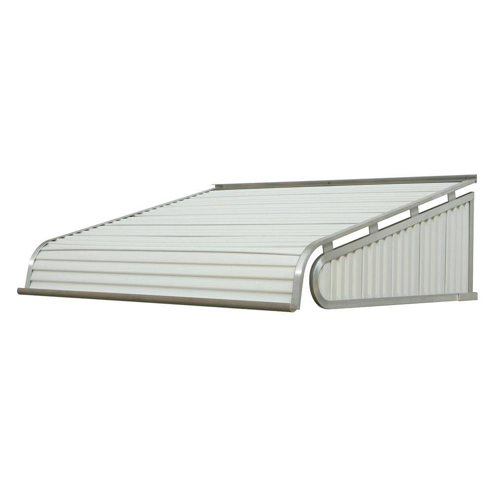 6 ft. Aluminum Door Canopy in White Y7859