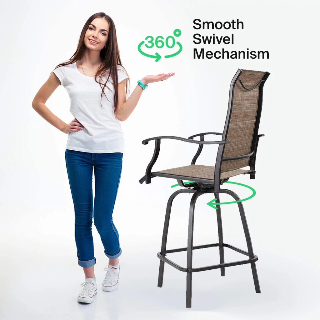 3 Piece Porch Furniture Set with Glass Table Z91111