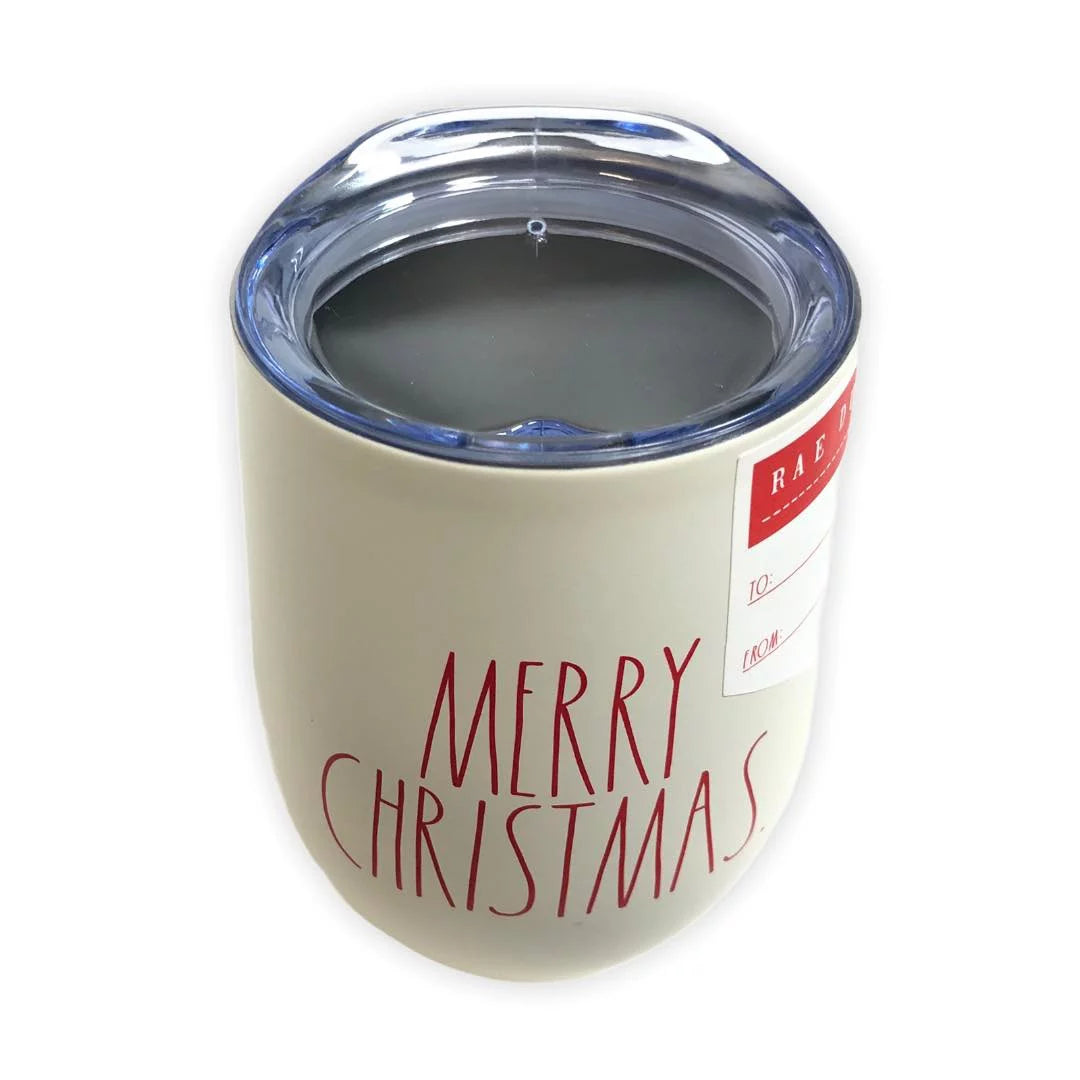 White Insulated Stainless Steel Tumbler 12 Ounce L29908
