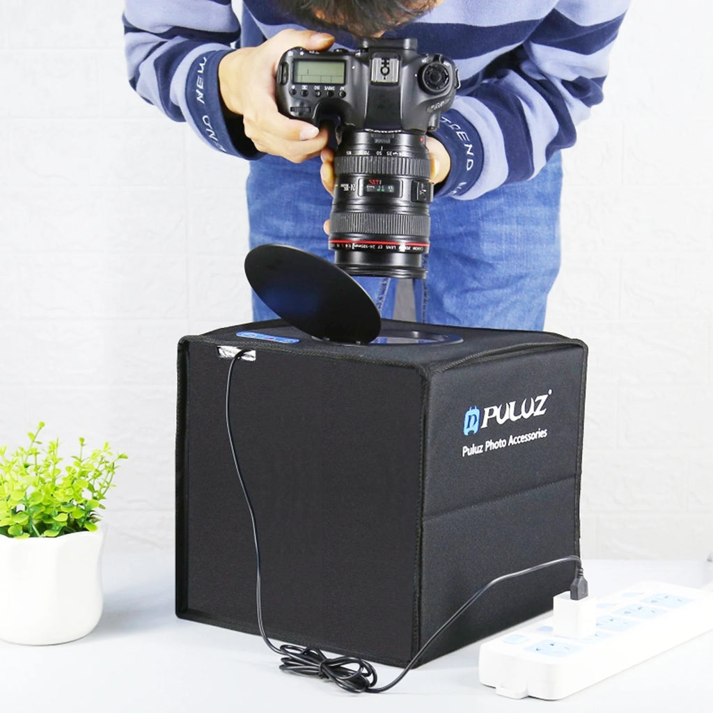 Portable Soft Box Photo Lighting Tent With 12 Color Set E565434