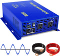 1500W Pure Sine Wave Power Inverter 24V DC to 110V 120V AC with LED Display Dual AC Outlets X757