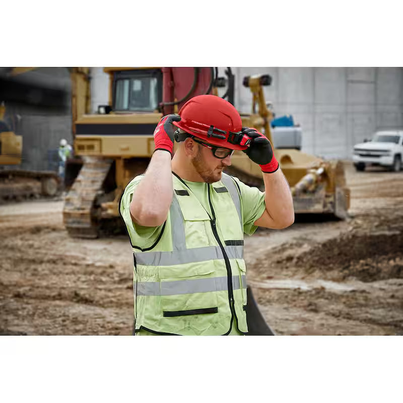 Green Type 1 Class C Vented Hard Hat 5-Pack P8593