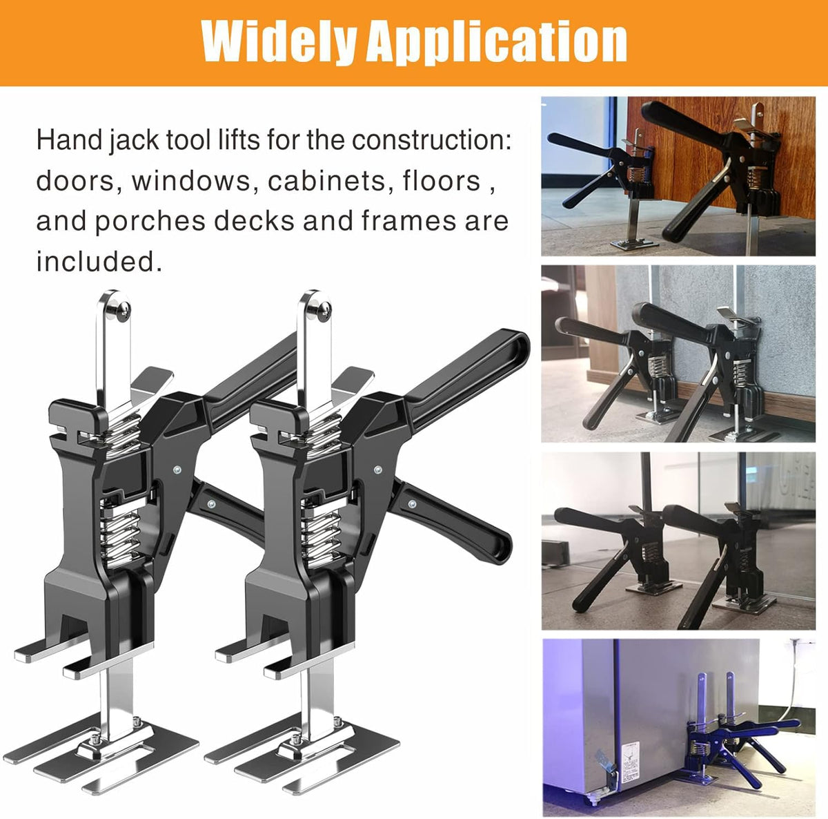Solid Metal Arm Handheld Jack (2pcs) V585646