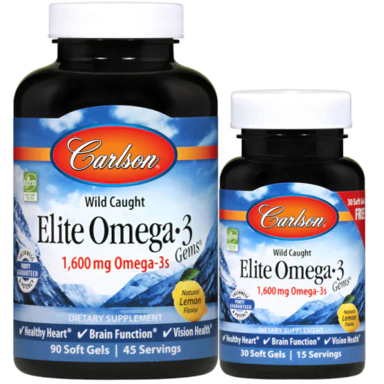 Omega-3 1600 mg 90+30 Softgels O320415
