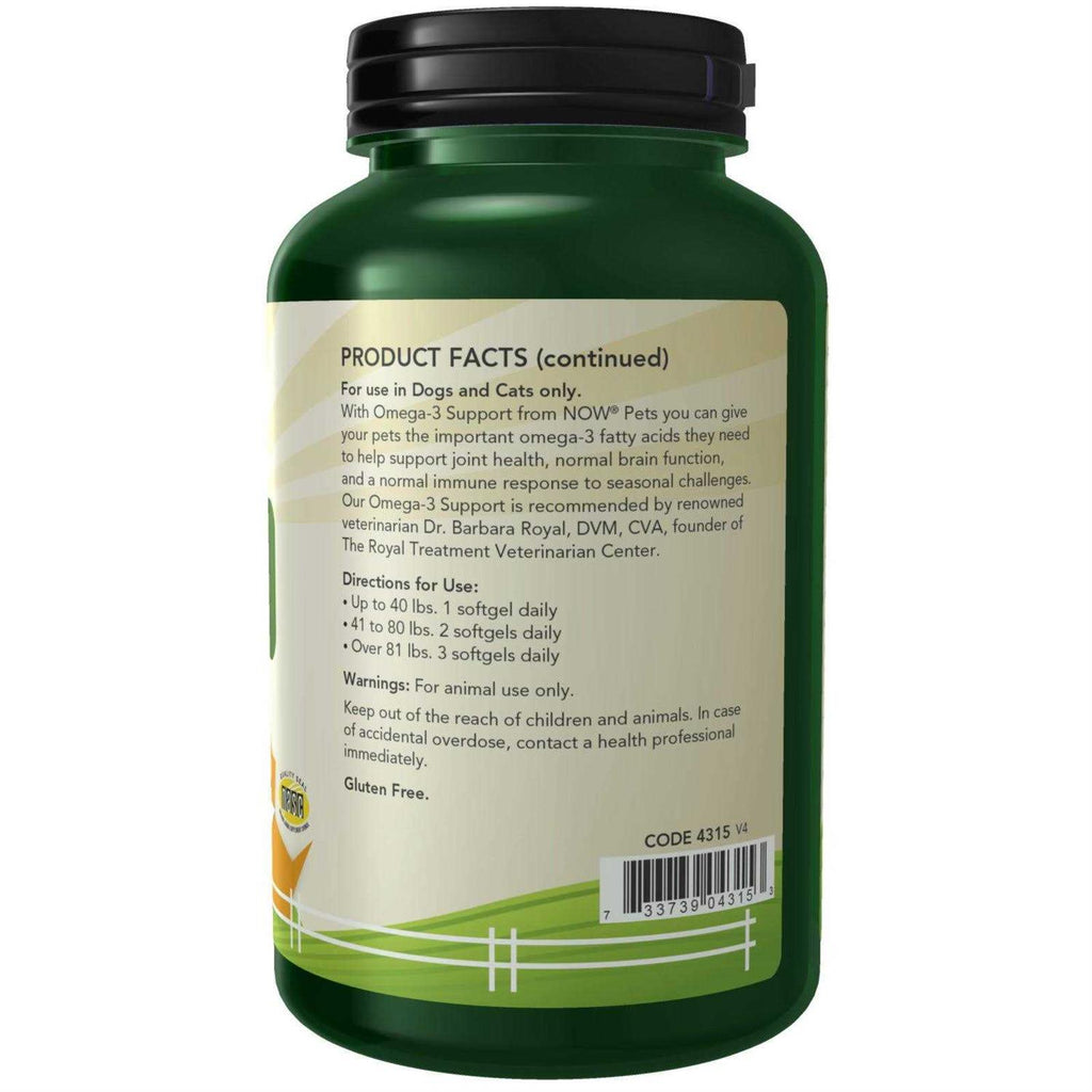 Omega-3 Support for Dogs/Cats Q628