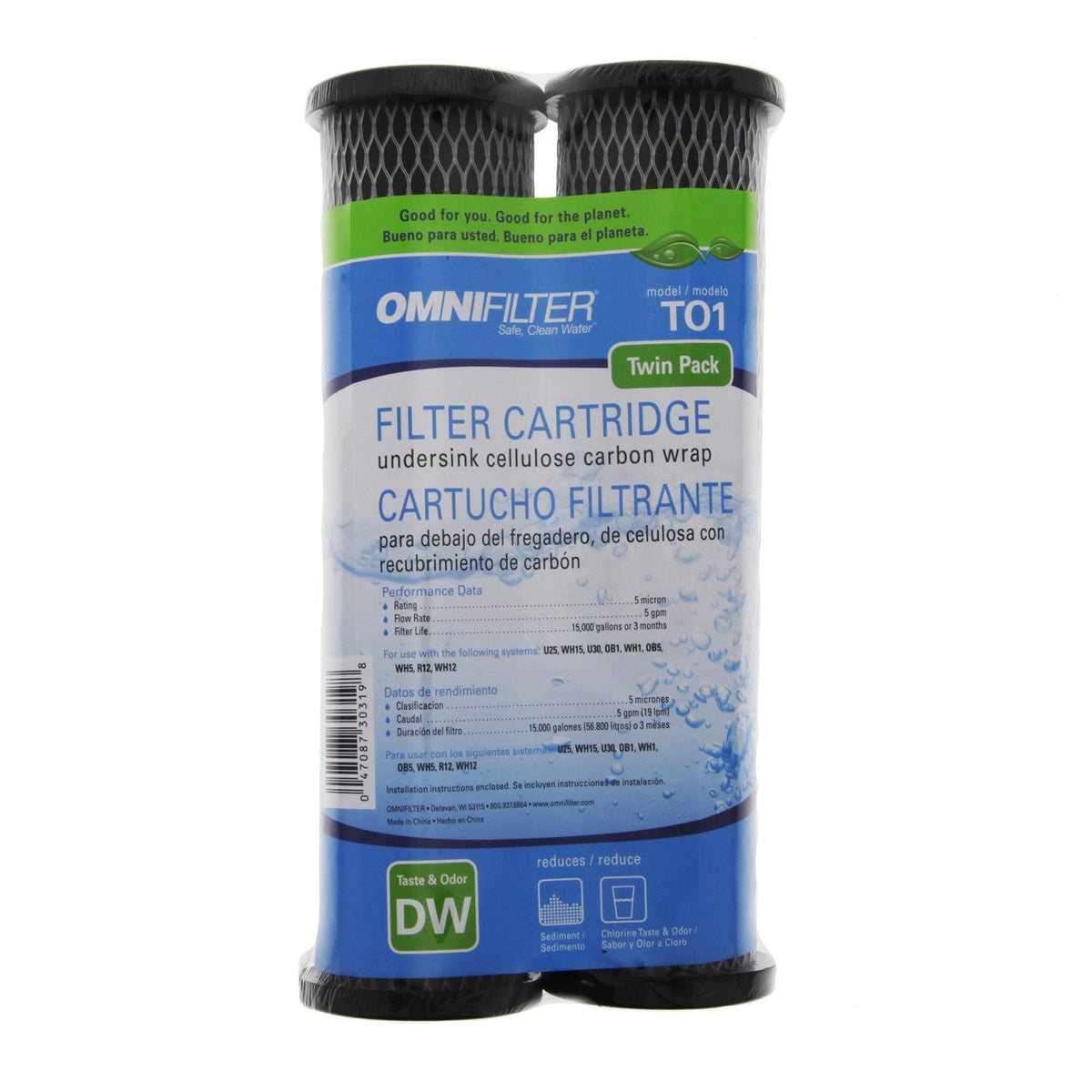 Whole House Replacement Filter Cartridge 2-Pack J68368