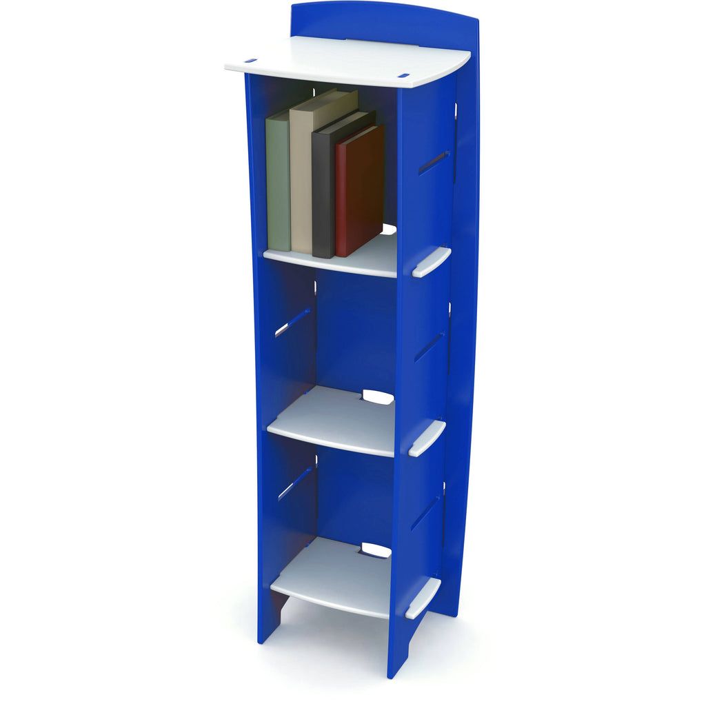 White 3-Shelf Bookcase Y522